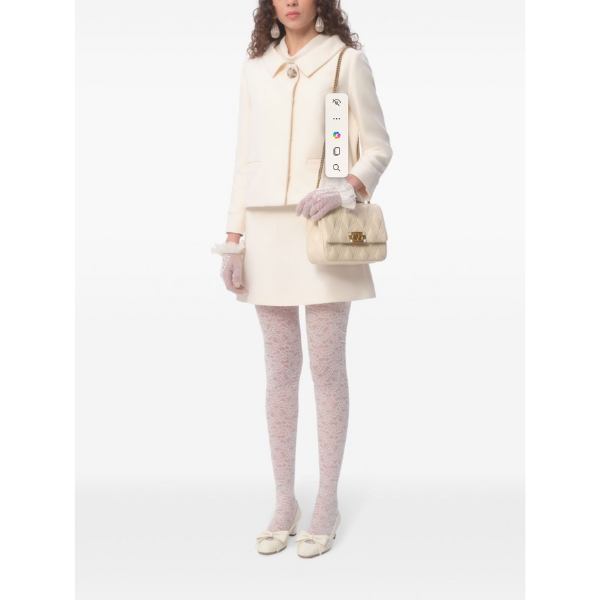 VALENTINO　クレープクチュール　スカート