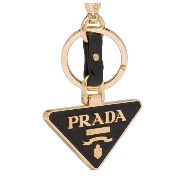 PRADA　サフィアーノレザーキーリング国内完売