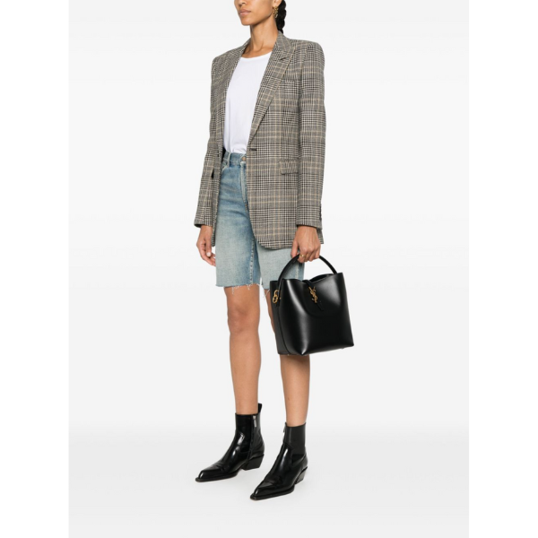 SAINT LAURENT　LE37　シャイニーレザー　
