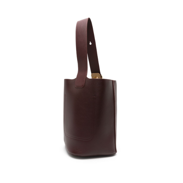 LOEWE　ペブル バケットバッグ ミディアム（スムースカーフ）