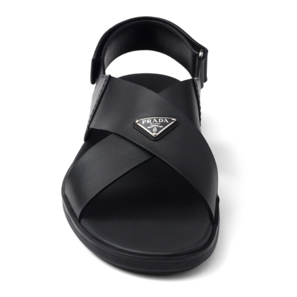 PRADA　ラバークロスサンダル