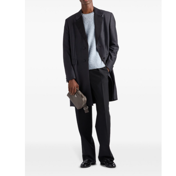 PRADA シェットランドウール クルーネックセーター