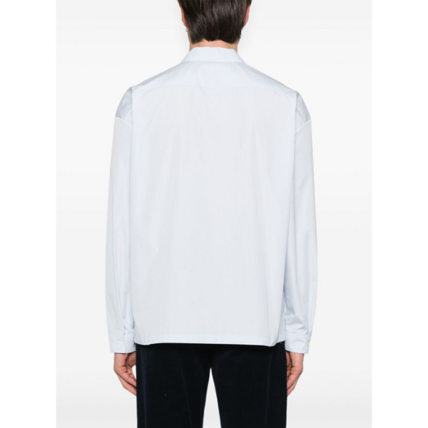 PRADA　ファスナー付 コットン シャツ