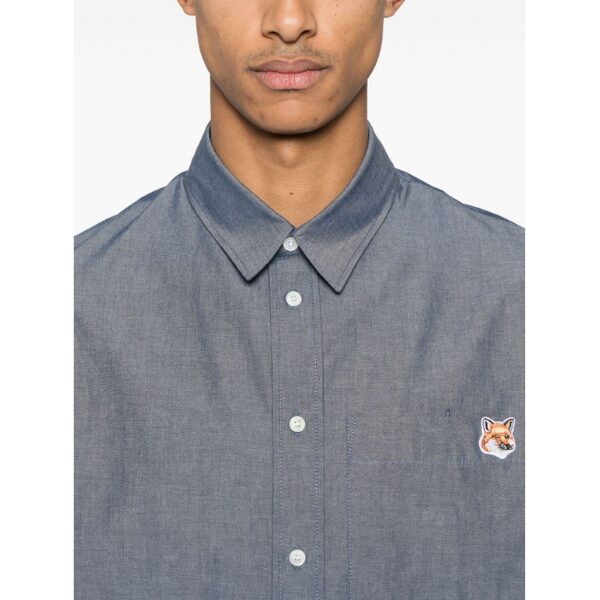 MAISON KITSUNE’　フォックスヘッド カジュアル シャツ