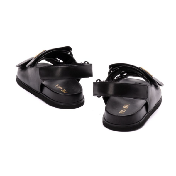 PRADA　ナッパレザーサンダル
