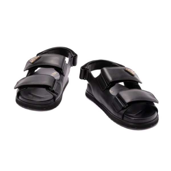 PRADA　ナッパレザーサンダル