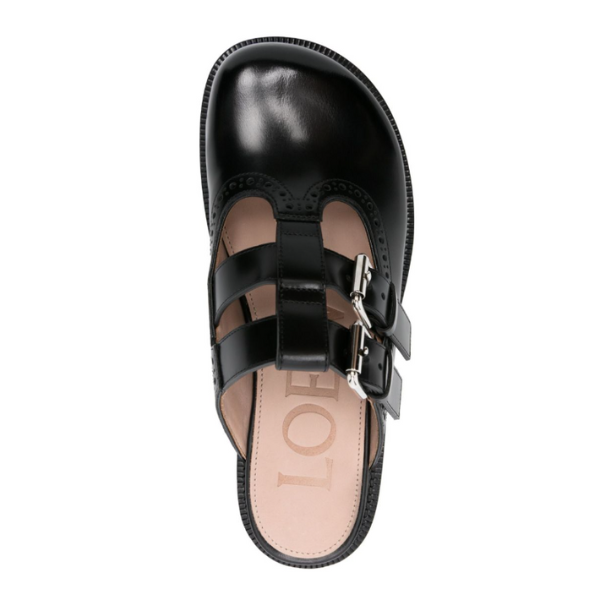 LOEWE　カンポ メリージェーン ミュール（カーフ）