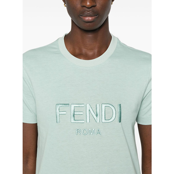 FENDI コットン Tシャツ