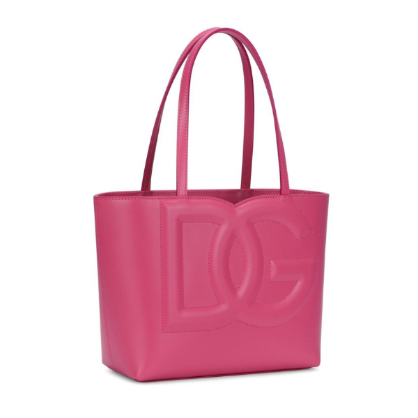 DOLCE & GABBANA　DGロゴバッグ ショッピングバッグ スモール カーフスキン