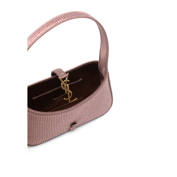 SAINT LAURENT　le 5 à 7 ミニ（サテン＆クリスタル）