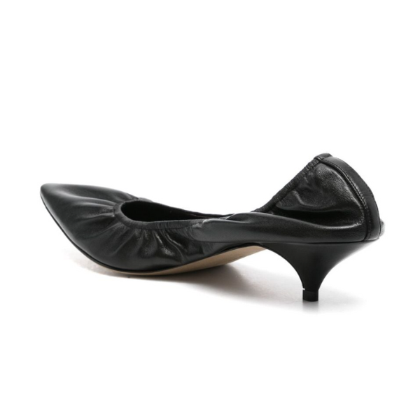 THE ROW Liisa レザー キトゥンヒール
