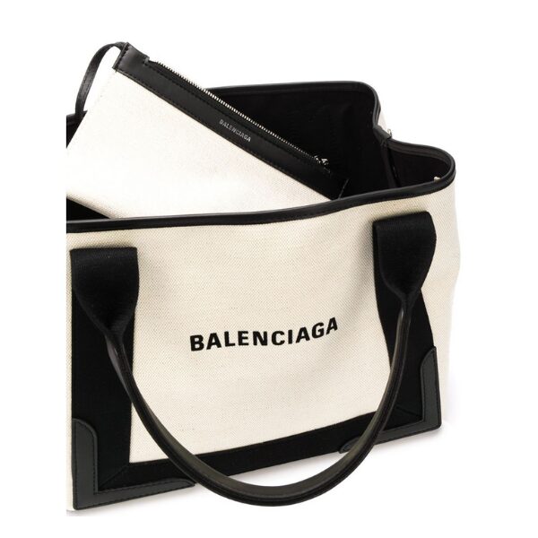 BALENCIAGA　Navy スモールカバス　Sサイズ