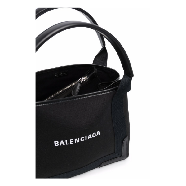 BALENCIAGA　 Navy スモールカバス　Sサイズ　Black
