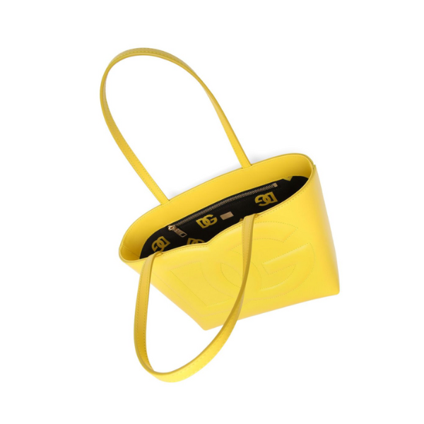 DOLCE & GABBANA　DGロゴバッグ ショッピングバッグ スモール カーフスキン