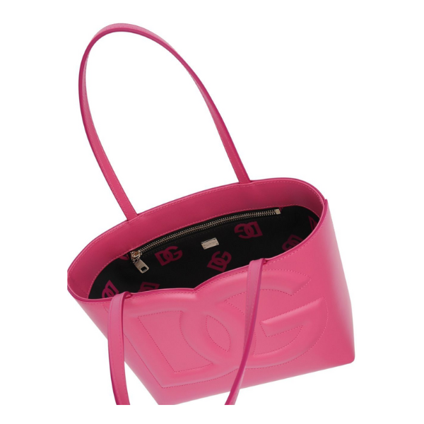 DOLCE & GABBANA　DGロゴバッグ ショッピングバッグ スモール カーフスキン