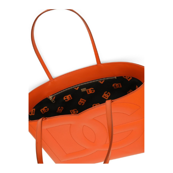 DOLCE & GABBANA　DGロゴバッグ ショッピングバッグ ミディアム カーフスキン