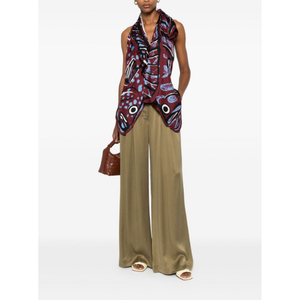 BOTTEGA VENETA　シルクツイル プリント トップス