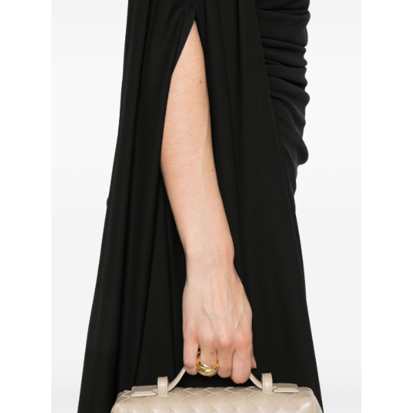 BOTTEGA VENETA　ビスコースジャージー ドレープドレス