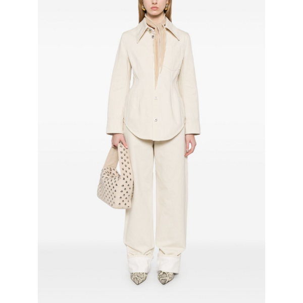 BOTTEGA VENETA　カラー ターンアップ デニムパンツ