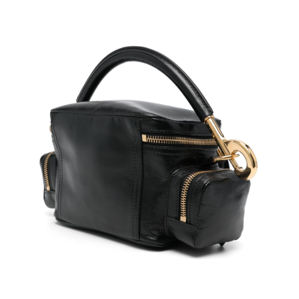 CHLOÉ　シャイニーレザー製スモールCamera Bag