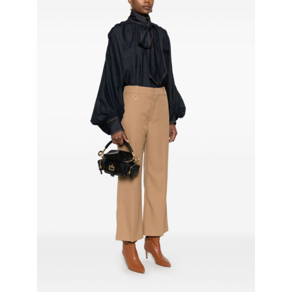 CHLOÉ　シャイニーレザー製スモールCamera Bag