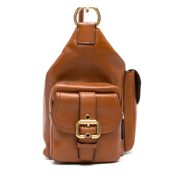 CHLOÉ　シャイニーレザー製Camera Bag