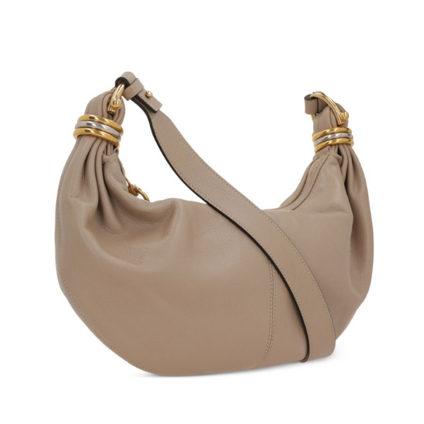 CHLOÉ　グレインレザー製スモールBracelet Hobo Bag