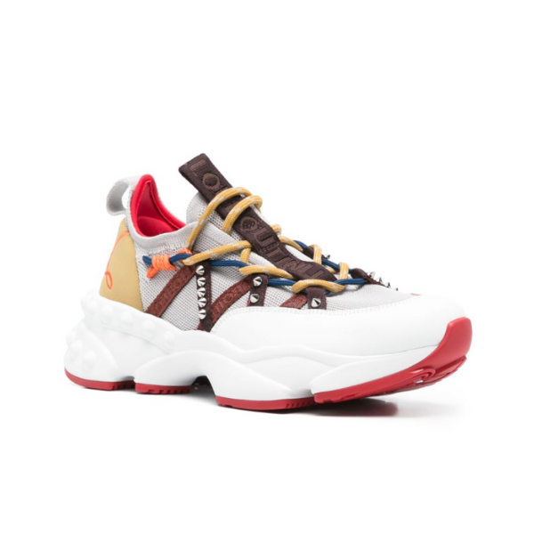 CHRISTIAN LOUBOUTIN　Trailnrun スニーカー – ファブリック – グレー
