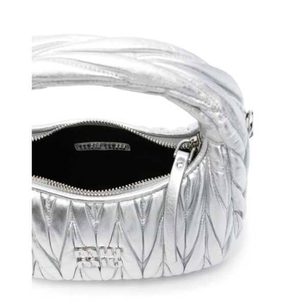 MIU MIU　ワンダー マテラッセレザー ホーボーバッグ