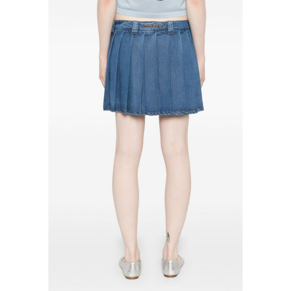 MIU MIU　デニム ミニスカート