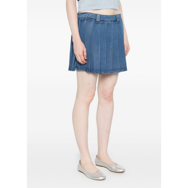 MIU MIU　デニム ミニスカート