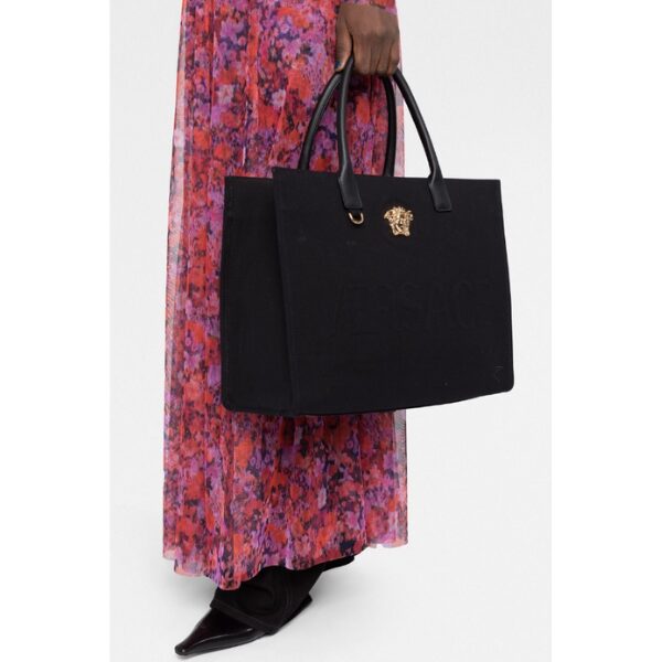 VERSACE　ラ メドゥーサ キャンバス ラージ トート バッグ