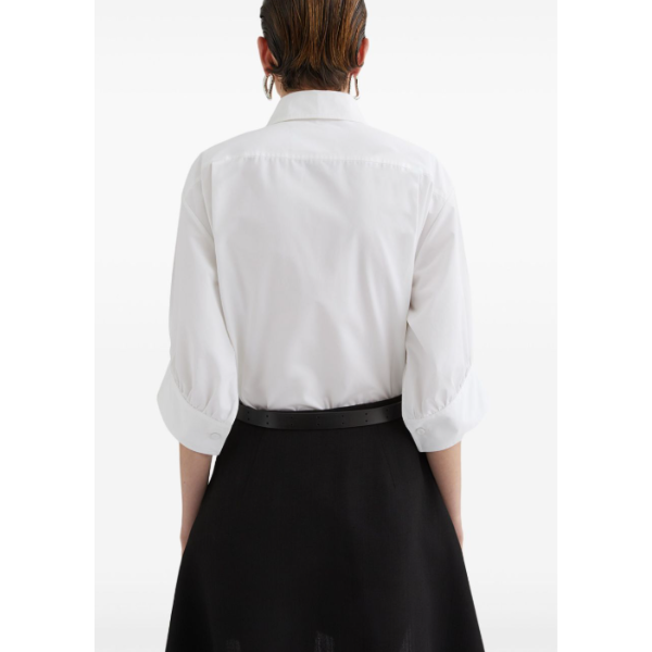 JIL SANDER コットン ポプリン シャツ