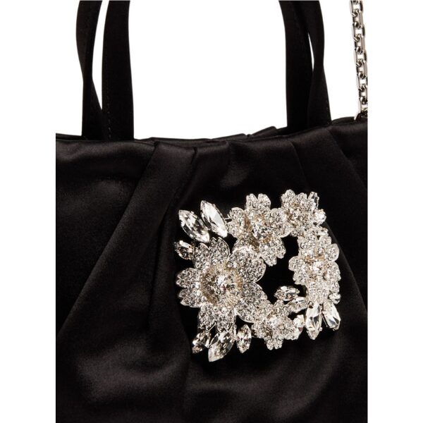 ROGER VIVIER　エフロレッセンス サテン バッグ マイクロ　国内完売