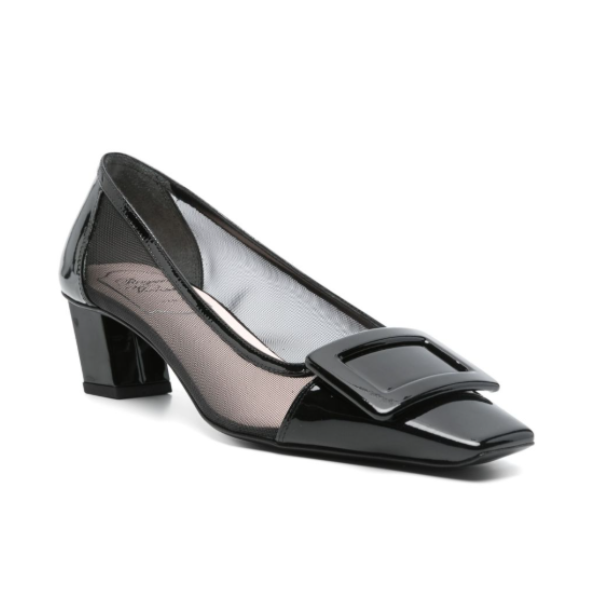 ROGER VIVIER　ベル ヴィヴィエ パテントレザー パンプス