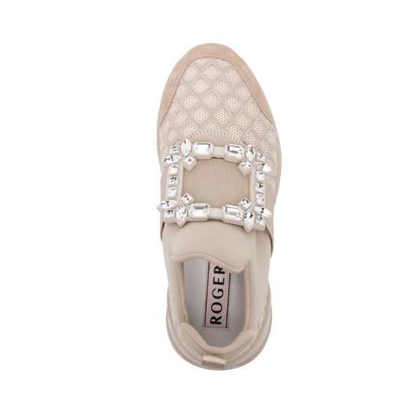 ROGER VIVIER　ヴィヴ ラン ファブリック スニーカー