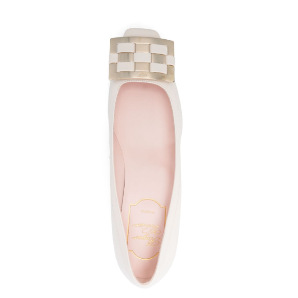 ROGER VIVIER トランペット レザー パンプス 色国内未入荷