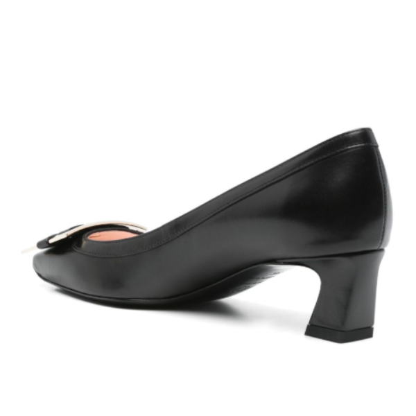 ROGER VIVIER トランペット レザー パンプス
