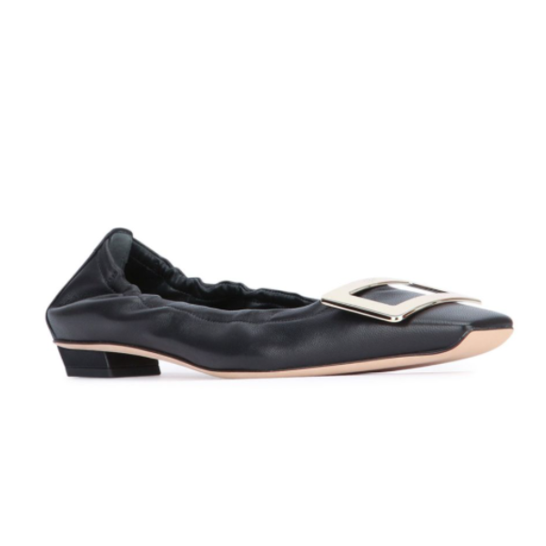 ROGER VIVIER ベル ヴィヴィエ レザー バレリーナ