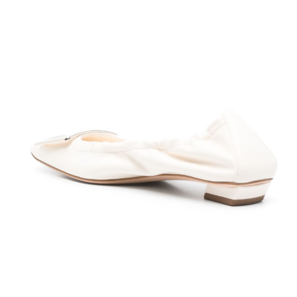 ROGER VIVIER ベル ヴィヴィエ レザー バレリーナ