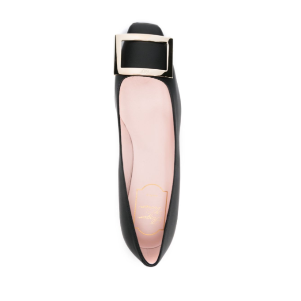 ROGER VIVIER トランペット レザー パンプス