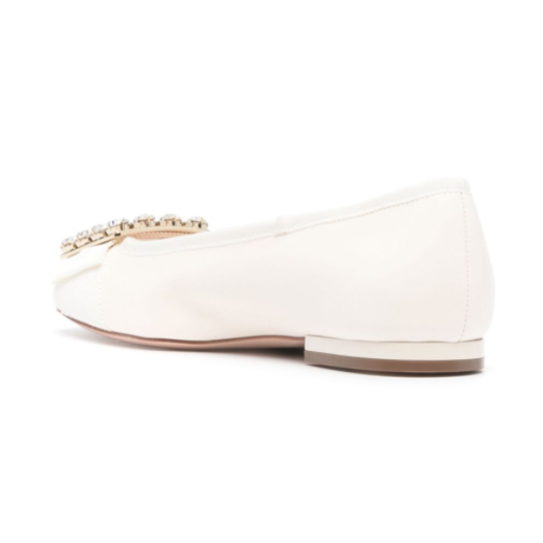 ROGER VIVIER トレ ヴィヴィエ レザー バレリーナ