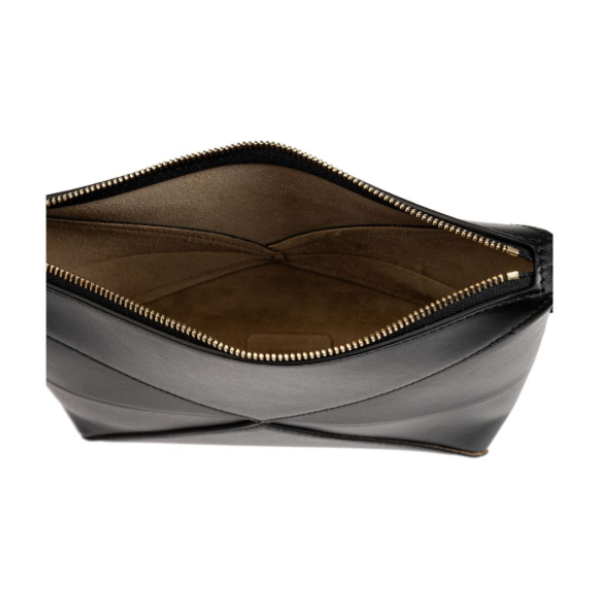 LOEWE パズルフォルド ポーチ（シャイニーナパカーフ）