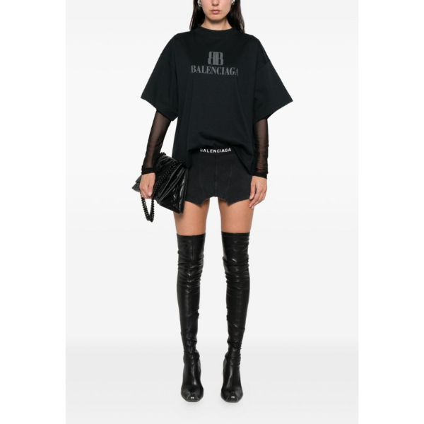 BALENCIAGA　Nano Bb Cropped Tシャツ