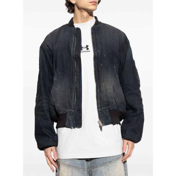 BALENCIAGA　ブルー の ウィメンズ ボンバー ジャケット