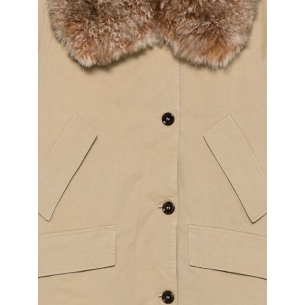 PRADA　ミディアムウェイト オールドパナマコットン ダウンジャケット