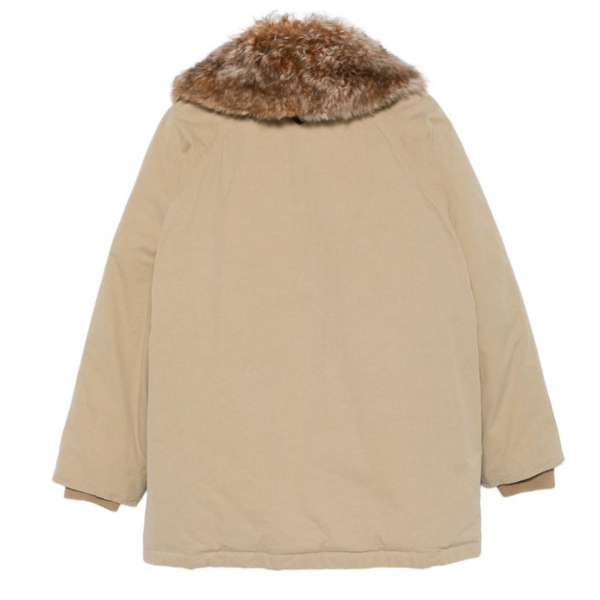 PRADA　ミディアムウェイト オールドパナマコットン ダウンジャケット