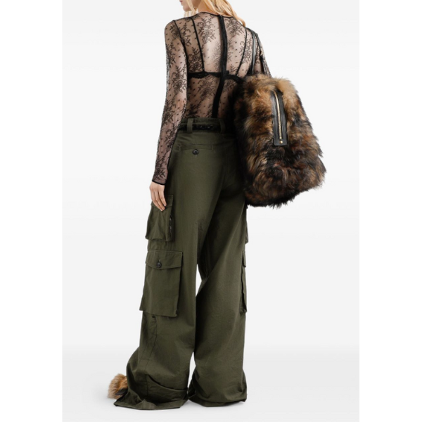 DOLCE & GABBANA　シャンティリーレース ボディスーツ